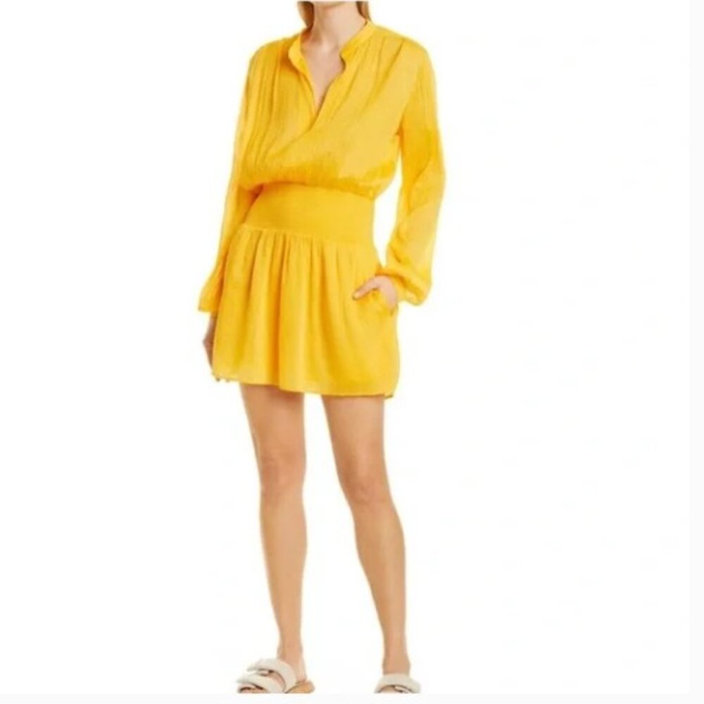 Rag & Bone Yellow Mini Dress